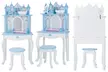 Ensemble coiffeuse et tabouret pour enfant château de rêve marque Teamson - Second Medium