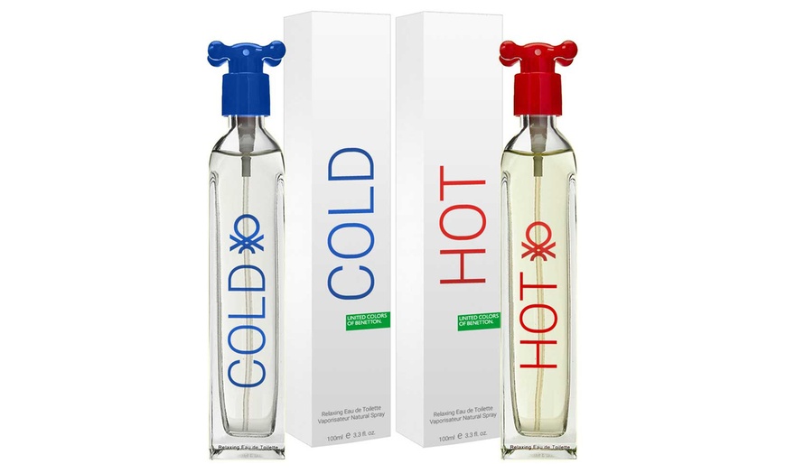 Image 1: Benetton Hot and Cold EDT 100ml