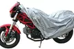 Funda para motocicletas de poliéster impermeable y resistente de 130 x 230 cm, tamaño universal - Second Medium