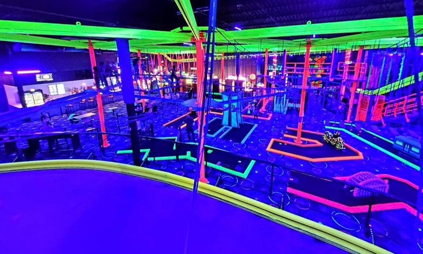 Image 9: Experience Glow in the Dark Attractions with Double Access Pass!