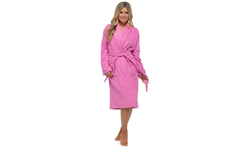 Image 3: Women's Tie Robe