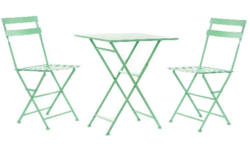 Image 12: Table DKD Home Decor avec deux chaises, modèle au choix