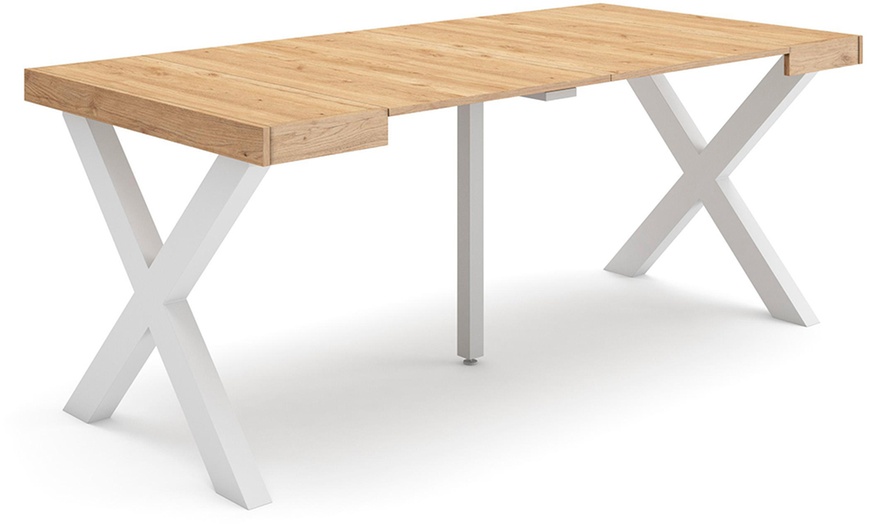 Image 33: Uitschuifbare consoletafel