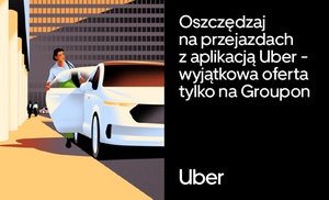 50% zniżki na 6 lub 20 przejazdów dla wszystkich klientów Uber Polska