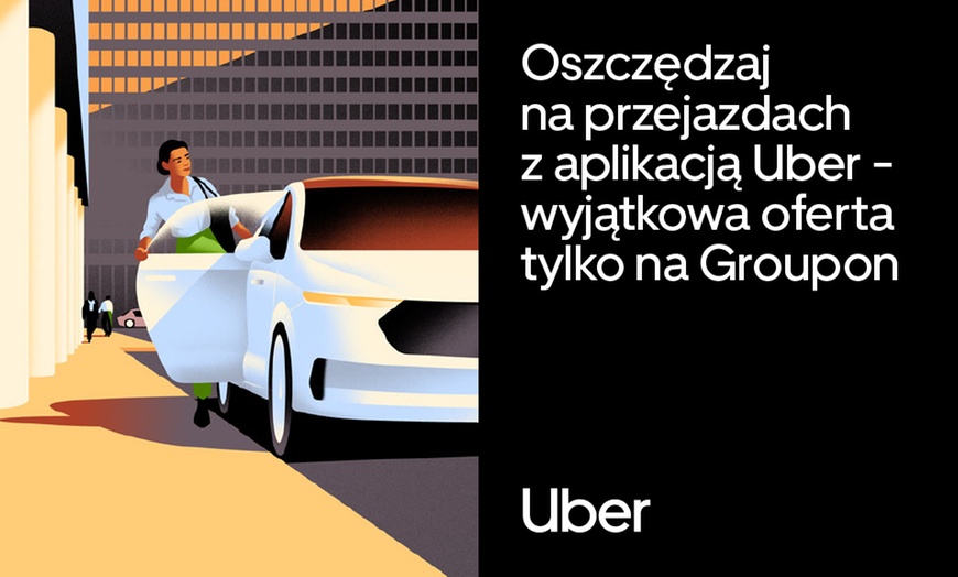 Image 1: 50% zniżki na 6 lub 20 przejazdów dla wszystkich klientów Uber Polska