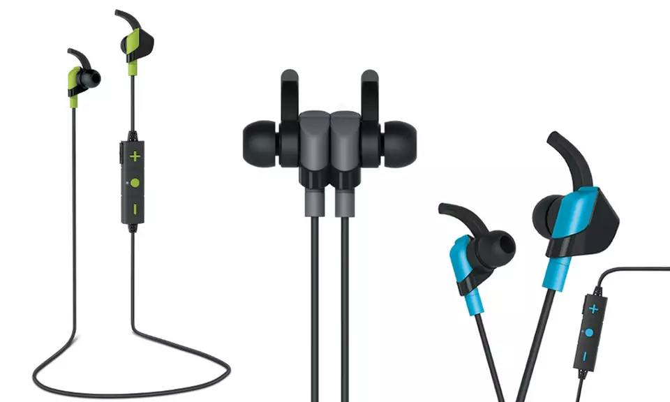 Merkury Innovations Action F-7 Wireless Bluetooth Sport Earbuds - Primary Image
