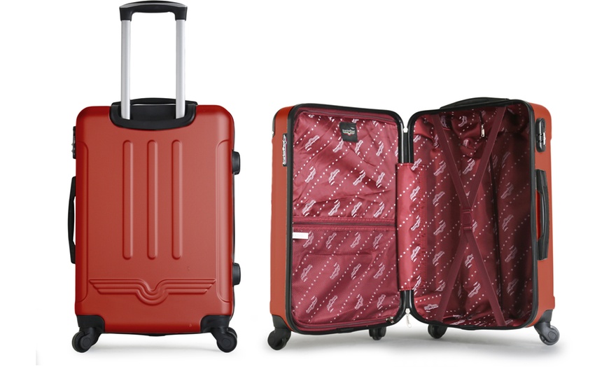 Image 22: Three American Travel Suitcases