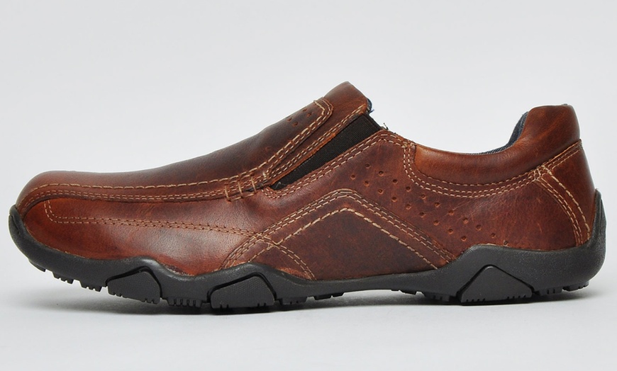 Image 4: Red Tape Leather Slip-On Shoes