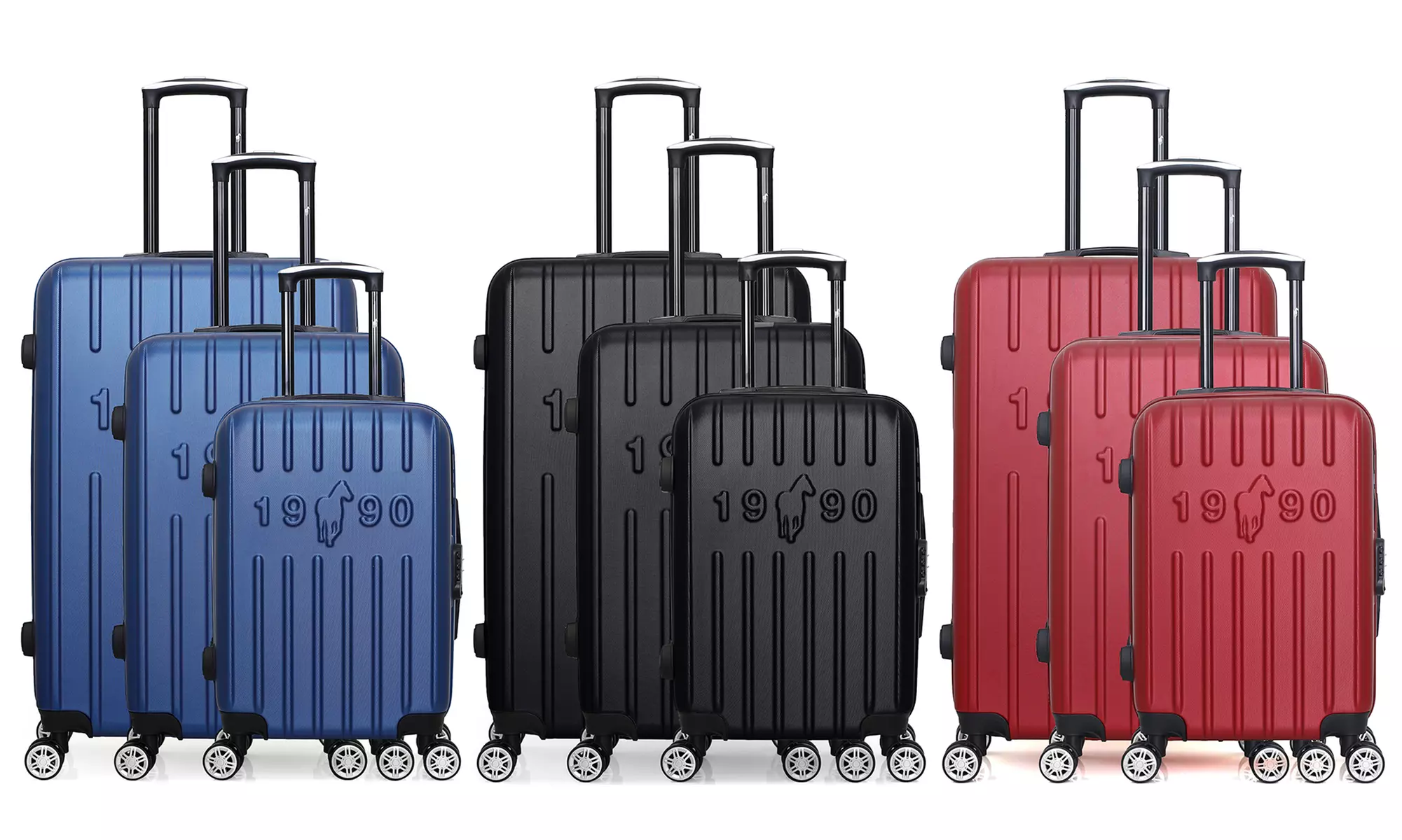 Set de 3 valises "Archie", coloris au choix, livraison offerte - Primary Image