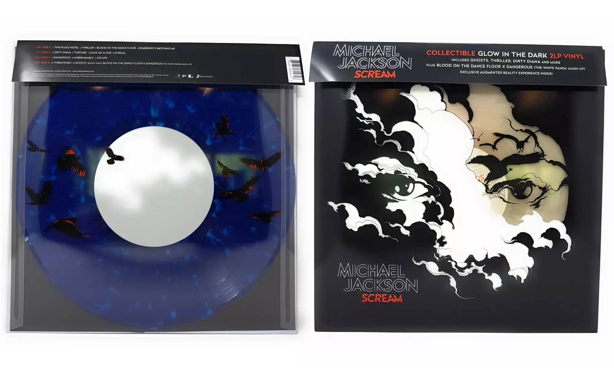 Sony Michael Jackson Scream Vinyl LP Schallplatten - Primary Image