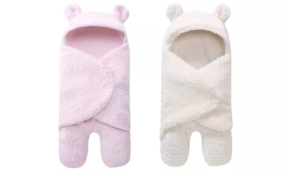 1 o 2 coperte per neonato a fascia con interno in 100% cotone, disponibile in 2 colori - Image 6