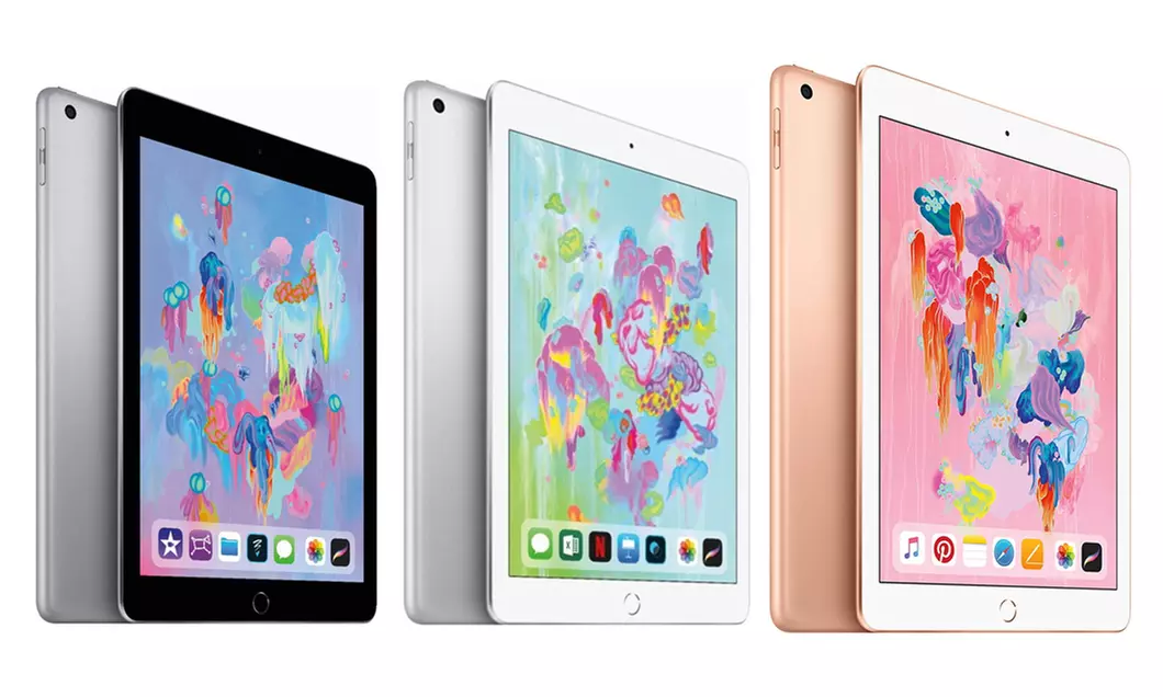 Apple iPad 6th Generation 32 or 128GB Wi-Fi Only Tablet (Scratch & Dent) - Primary Image