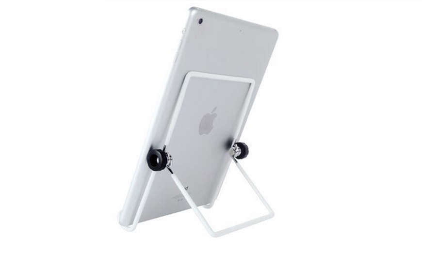 Image 13: Foldable Adjustable Tablet Holder