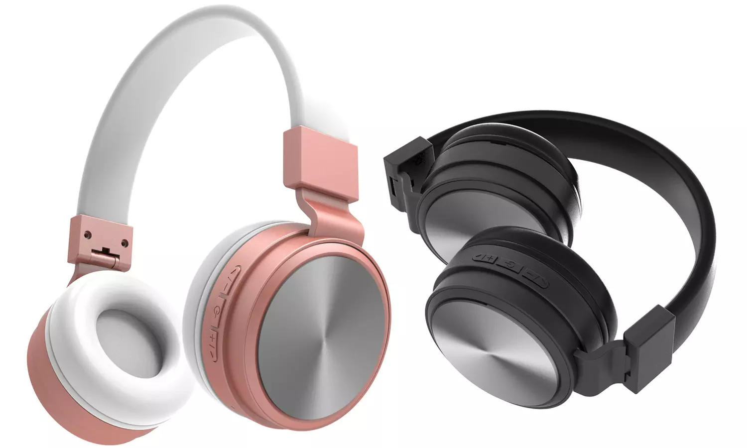Laud Chrome Folding Wireless Bluetooth Headphones for Smartphones - Primary Image