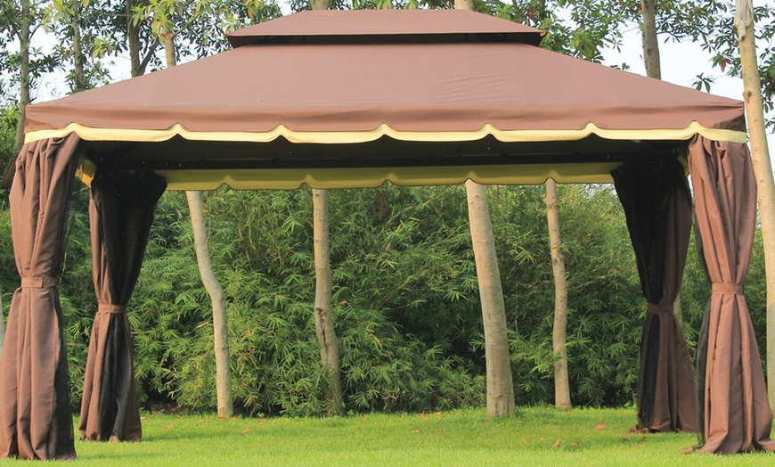 Image 7: Outsunny Marquee Gazebo