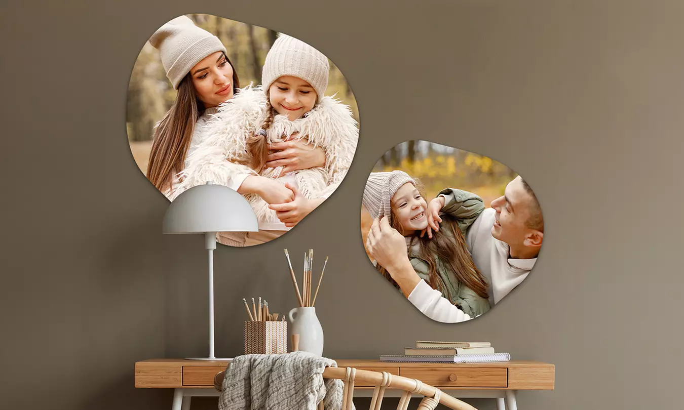 Foto op organische vorm