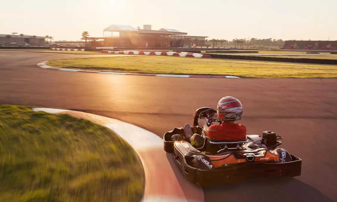 Three Heat Kart Racing Package for Two, Four, or Six at NOLA Motor Sports (Up to 39% Off) - Primary Image