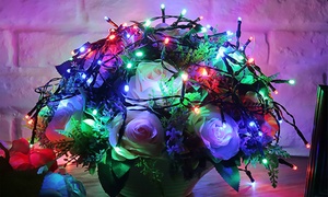 Solar-Powered String Fairy Lights