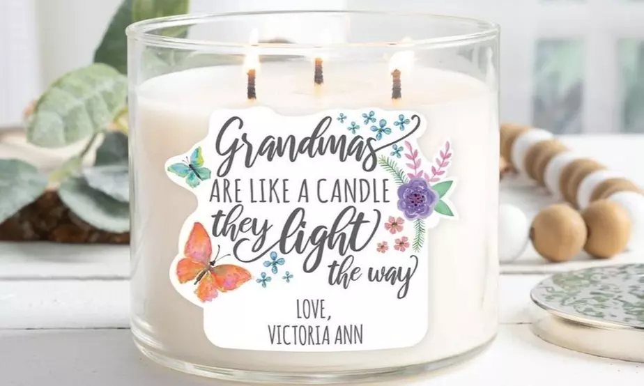 Create Custom Holiday Vibes with Personalized 3-Wick Candles