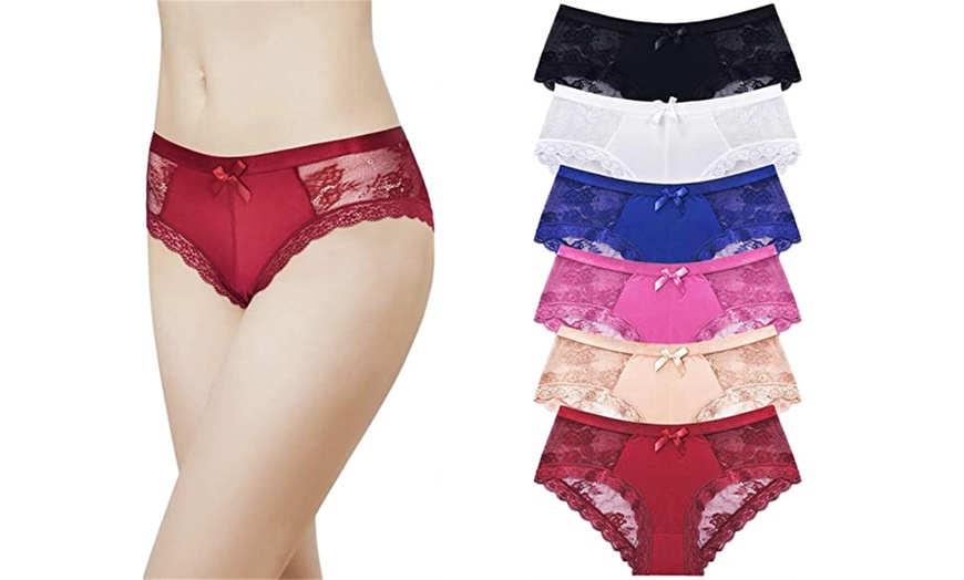 Image 1: Women's Lace Knickers