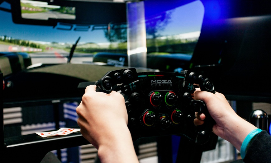 Image 3: Thrilling w/ One 30-Min Sim Racing Session for One, Two or Four People