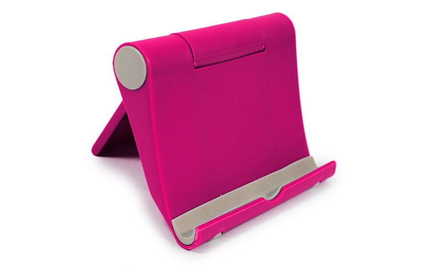 Image 2: One or Two Universal Tablet or Phone Stand Holders