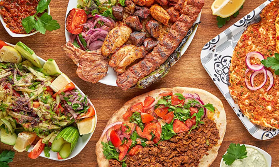 1x / 2x / 4x Türkischer Grillteller, Suppe oder Getränk zum Mitnehmen