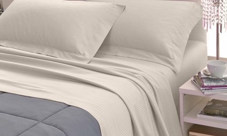 Completo lenzuola Anemone Co.Ingros.Tex ​matrimoniale disponibile in vari color