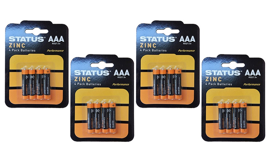 Image 4: Status AA or AAA Zinc Batteries