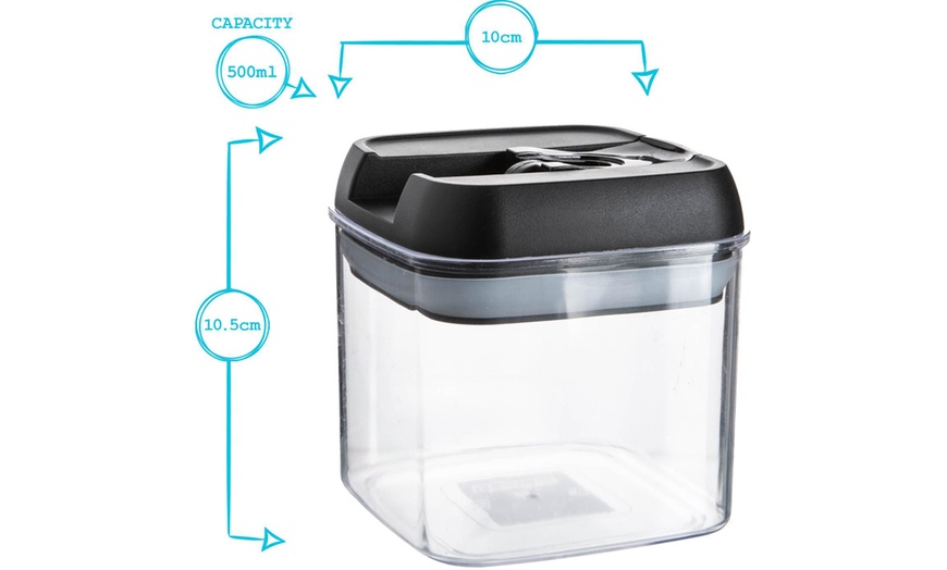 Image 8: Argon Tableware Flip Lock Plastic Storage Container 500ml