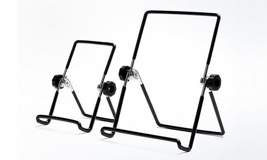 Image 8: Foldable Adjustable Tablet Holder