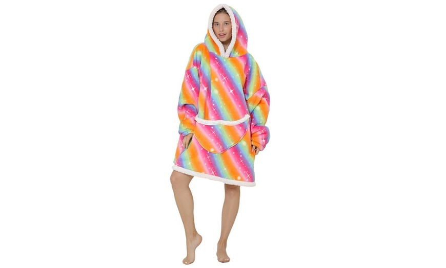 Image 10: Oversized Blanket Hoodie