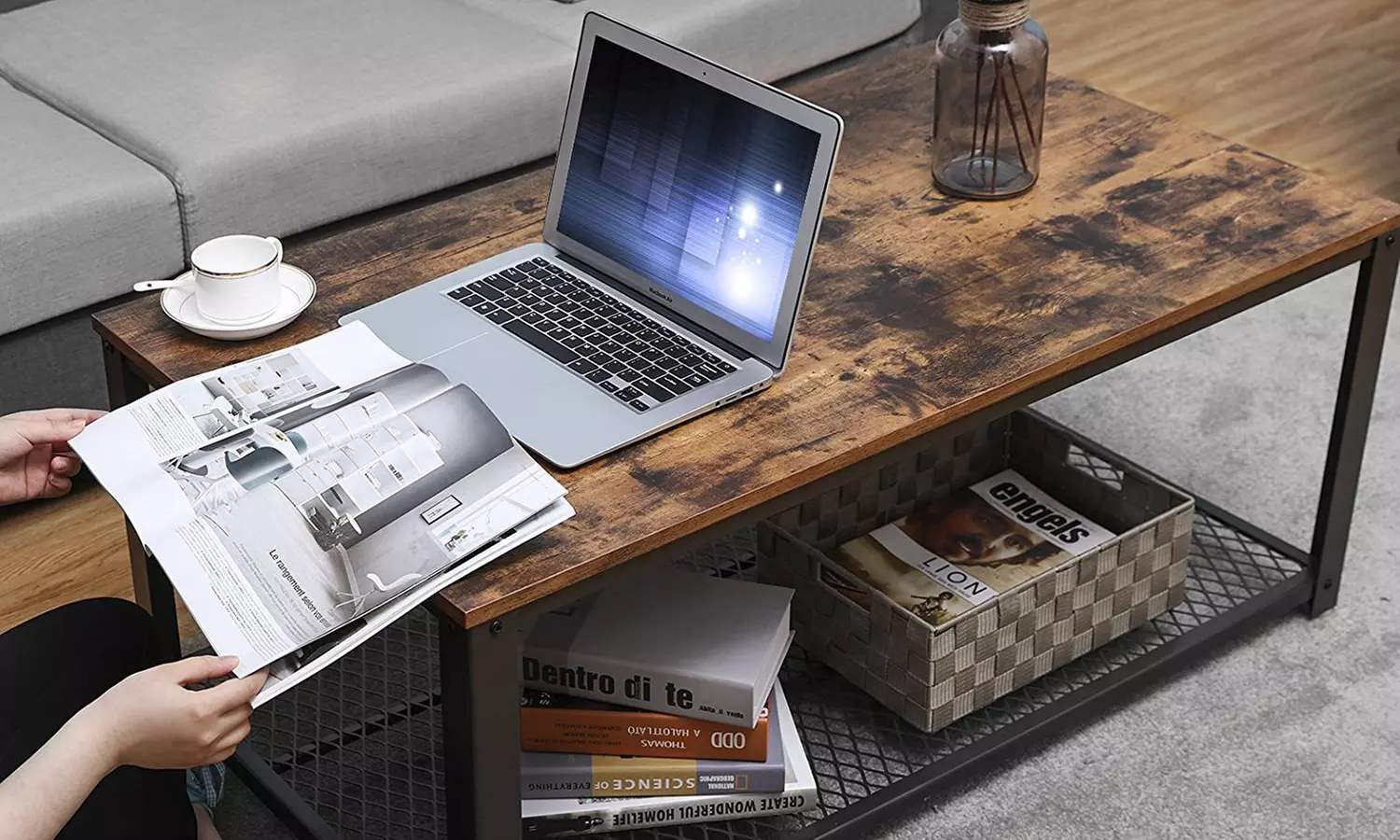 Table basse style industriel - Primary Image