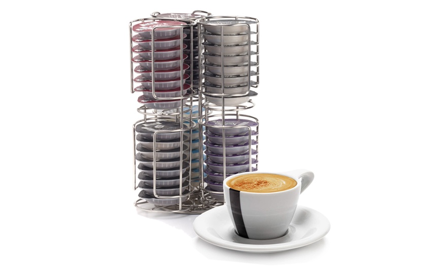 Image 2: Tassimo Chrome Coffee Pod Holder