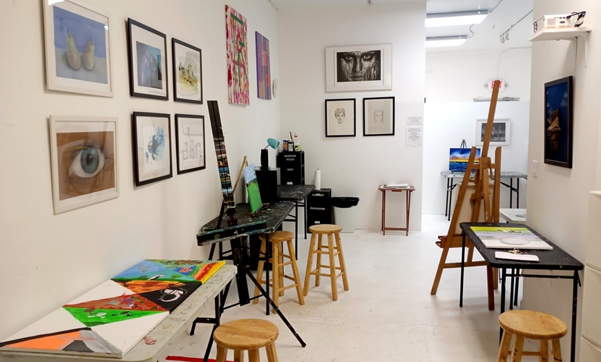 Image 11: Mandala Plates, Guided Painting, Figure Drawing Workshop for 1,2 or 4 