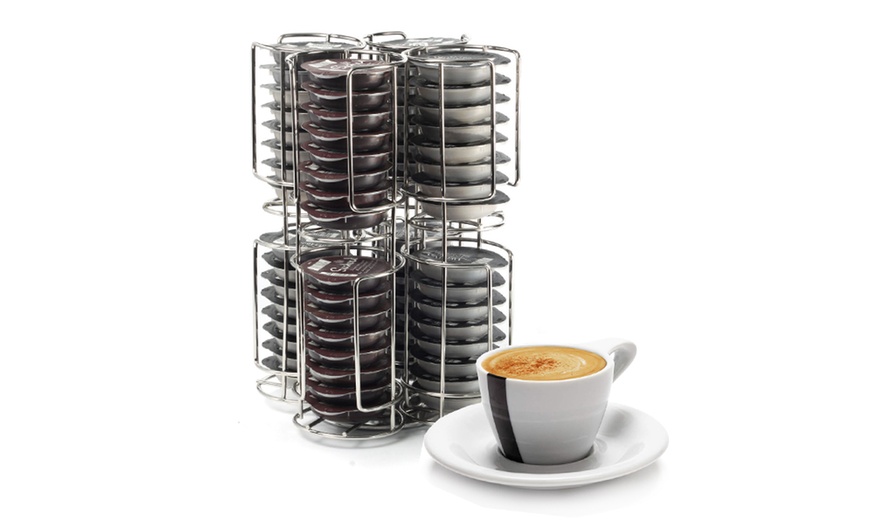 Image 4: Tassimo Chrome Coffee Pod Holder