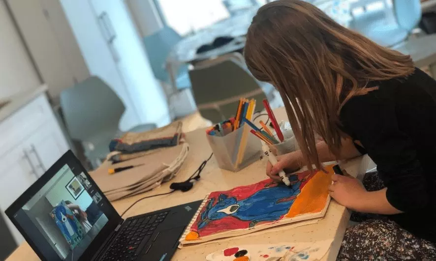 Online Art Classes or Camp from The Art Studio NY (Up to 28% Off). 11 Options Available. - Primary Image