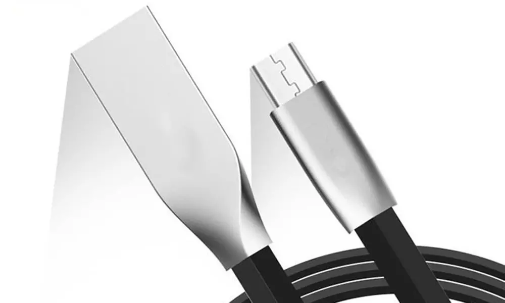 1x oder 2x bruchfestes oder L-förmiges Ladekabel