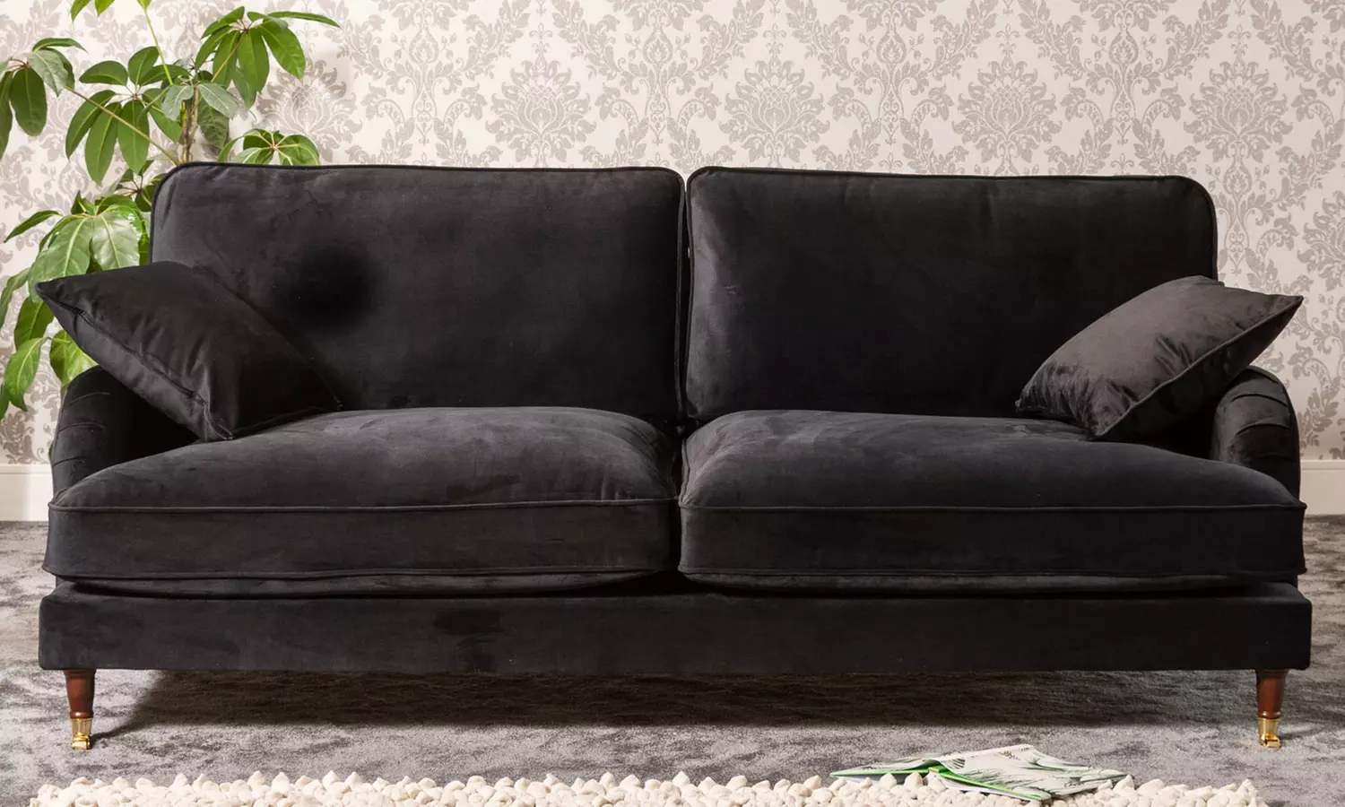 Callaway Velvet Sofa Selection