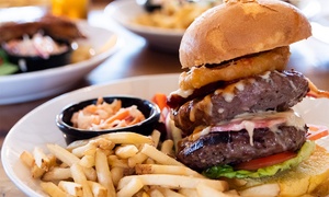 Burger Meal with Chips and Drink