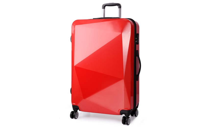 Image 3: Diamond-Shaped Suitcase