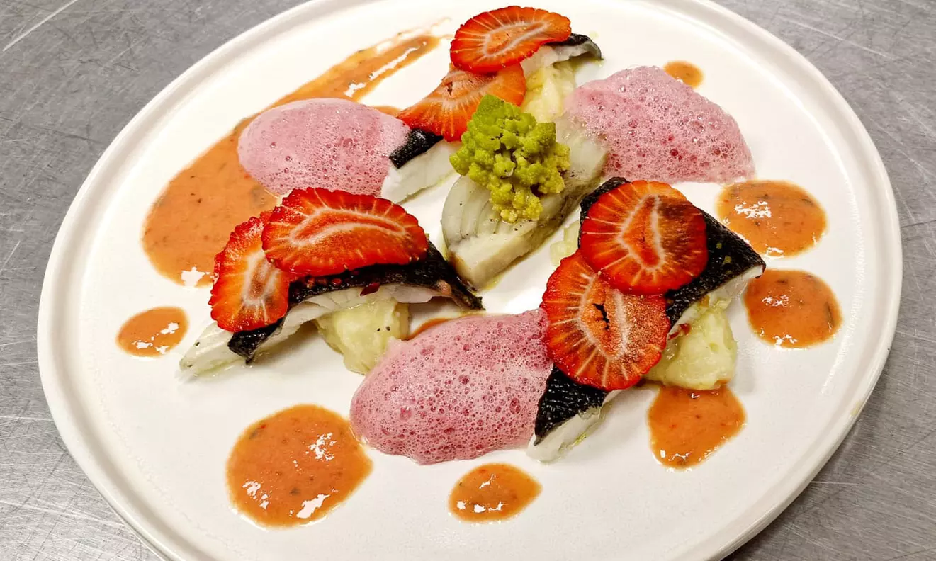 Menu raffiné au Relais du Coche