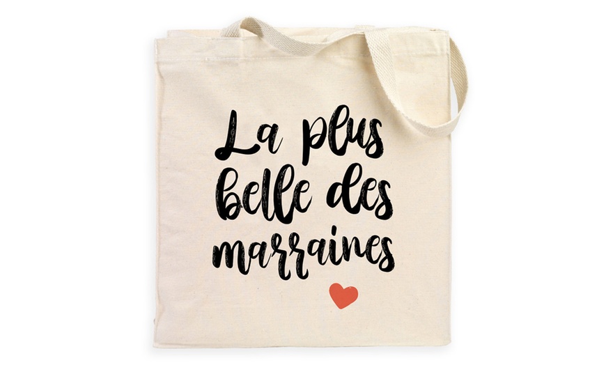 Image 3: Totebag, mug et trousse personnalisé