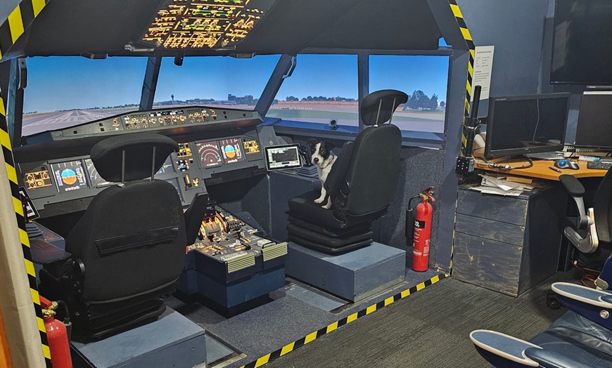 Image 2: Soar to New Heights with Thrilling Flight Simulator Experiences!