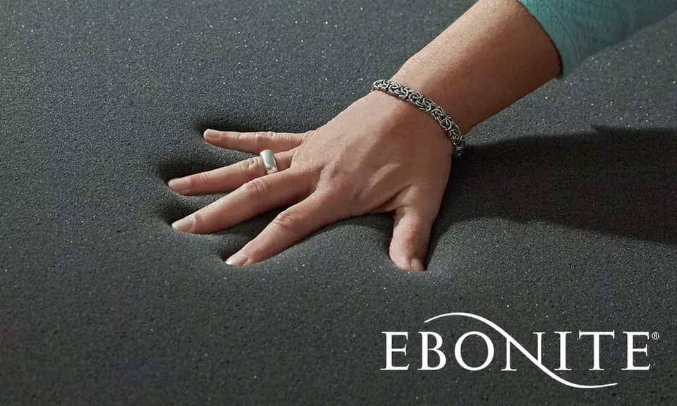 Comfort Essentials 2.5" 5-Zone Ebonite Memory Foam Mattress Topper - Second Medium