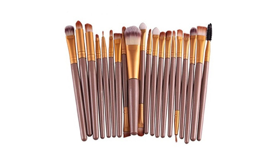 Image 3: 20-Piece Make-Up Brush Set