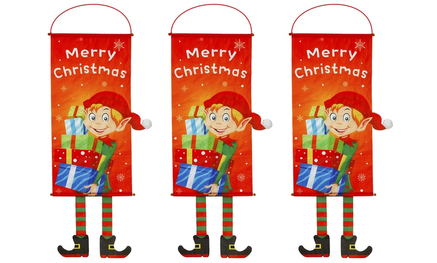 Image 9: Merry Christmas Hanging Banner