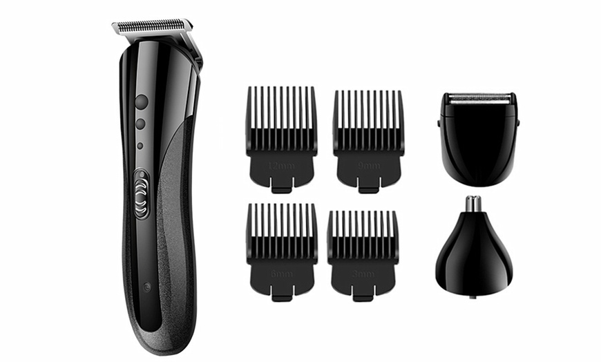 Image 1: Three-in-One Cordless Hair Styler