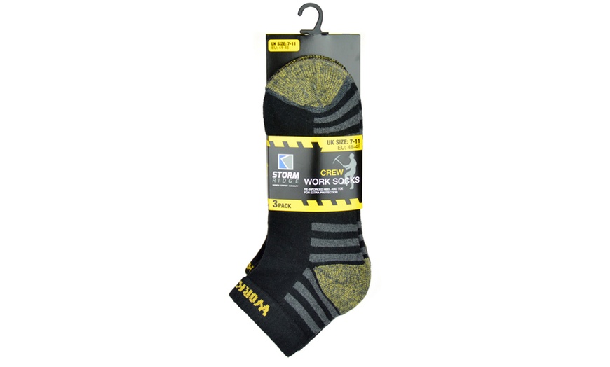 Image 10: One or Two Packs of Three Men's Socks