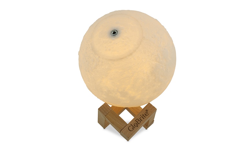 Image 4: Touch-Control LED 3D Moon Lamp